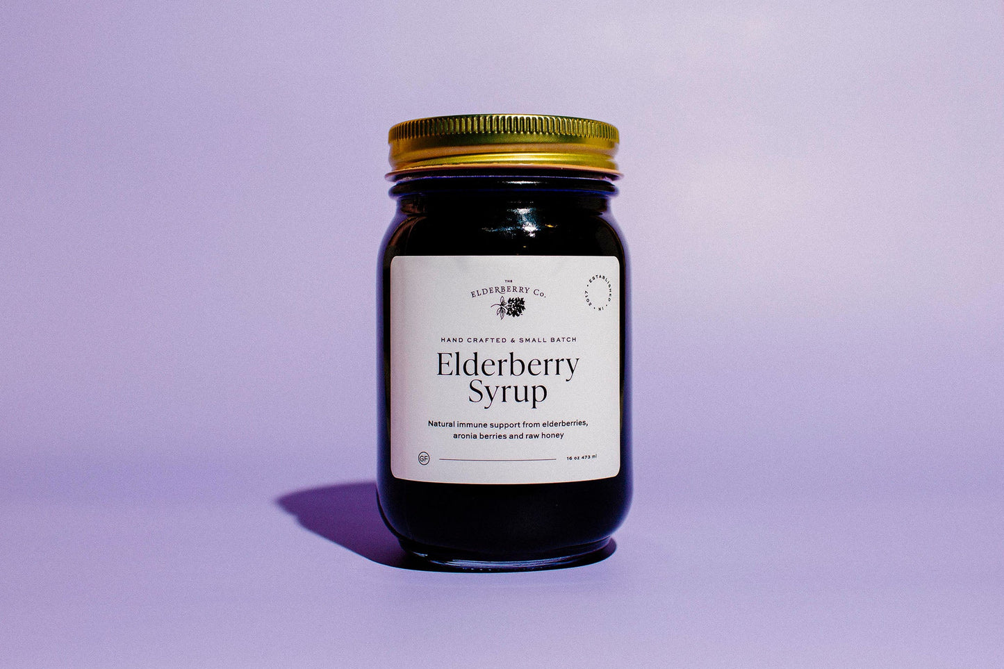 Elderberry 16oz Syrup, Natural immune support from elderberries, aronia berries, and raw honey