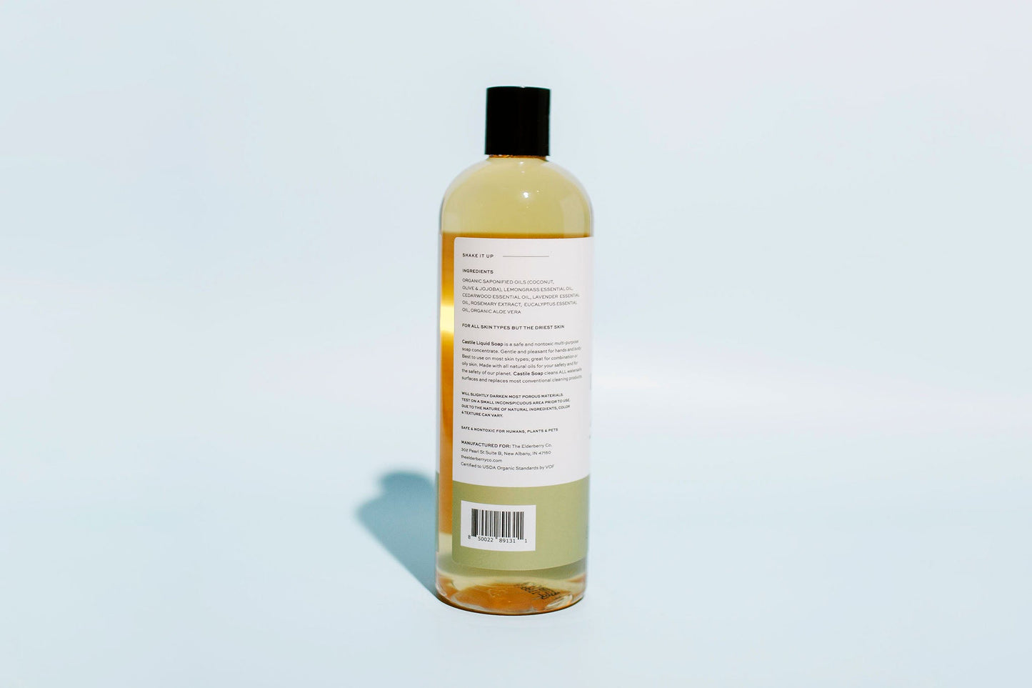Castille Lemongrass Zen Soap Made with Organic Olive Oils Skincare Gentle and Cleansing Ingredients