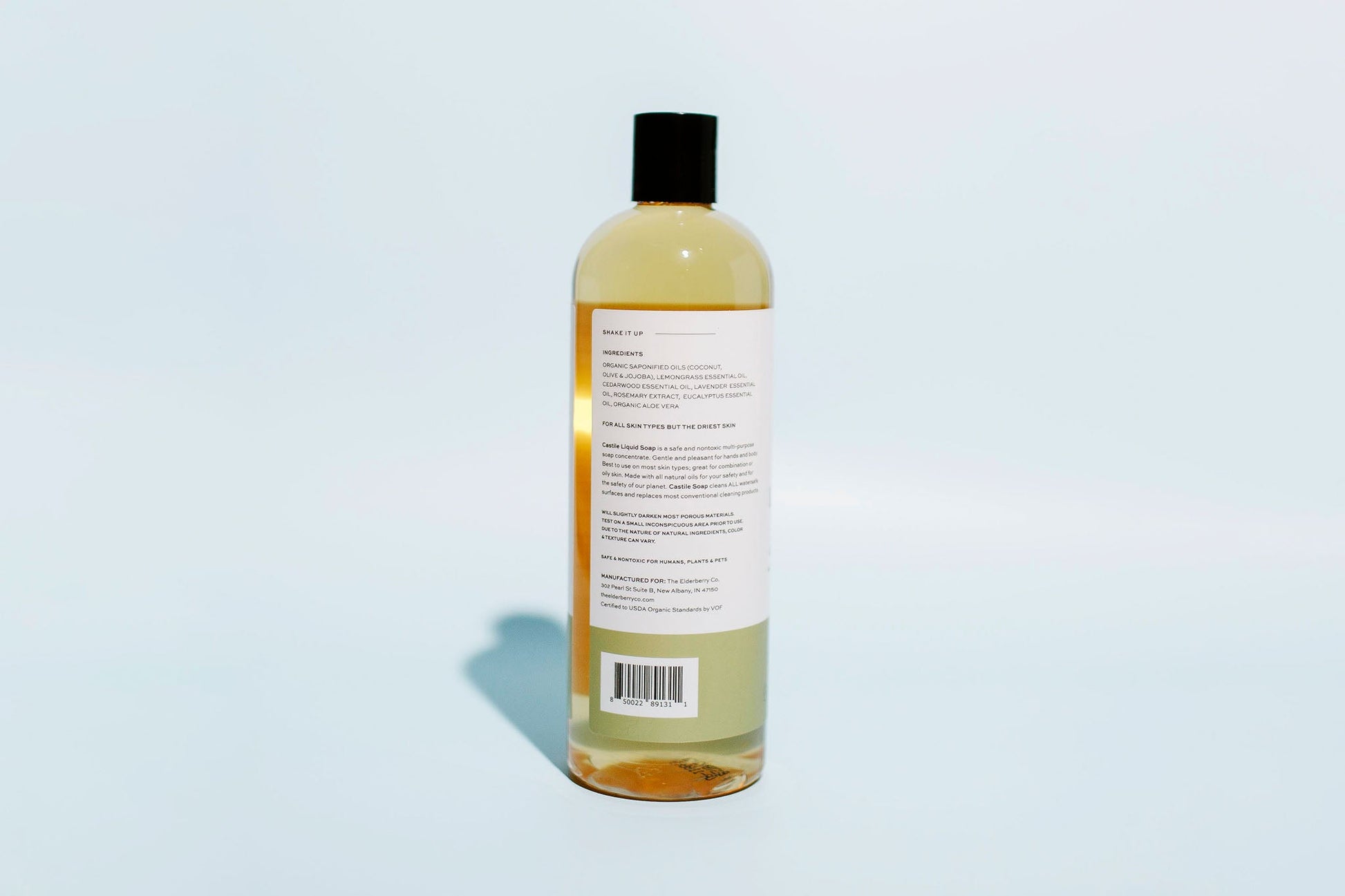 Castille Lemongrass Zen Soap Made with Organic Olive Oils Skincare Gentle and Cleansing Ingredients