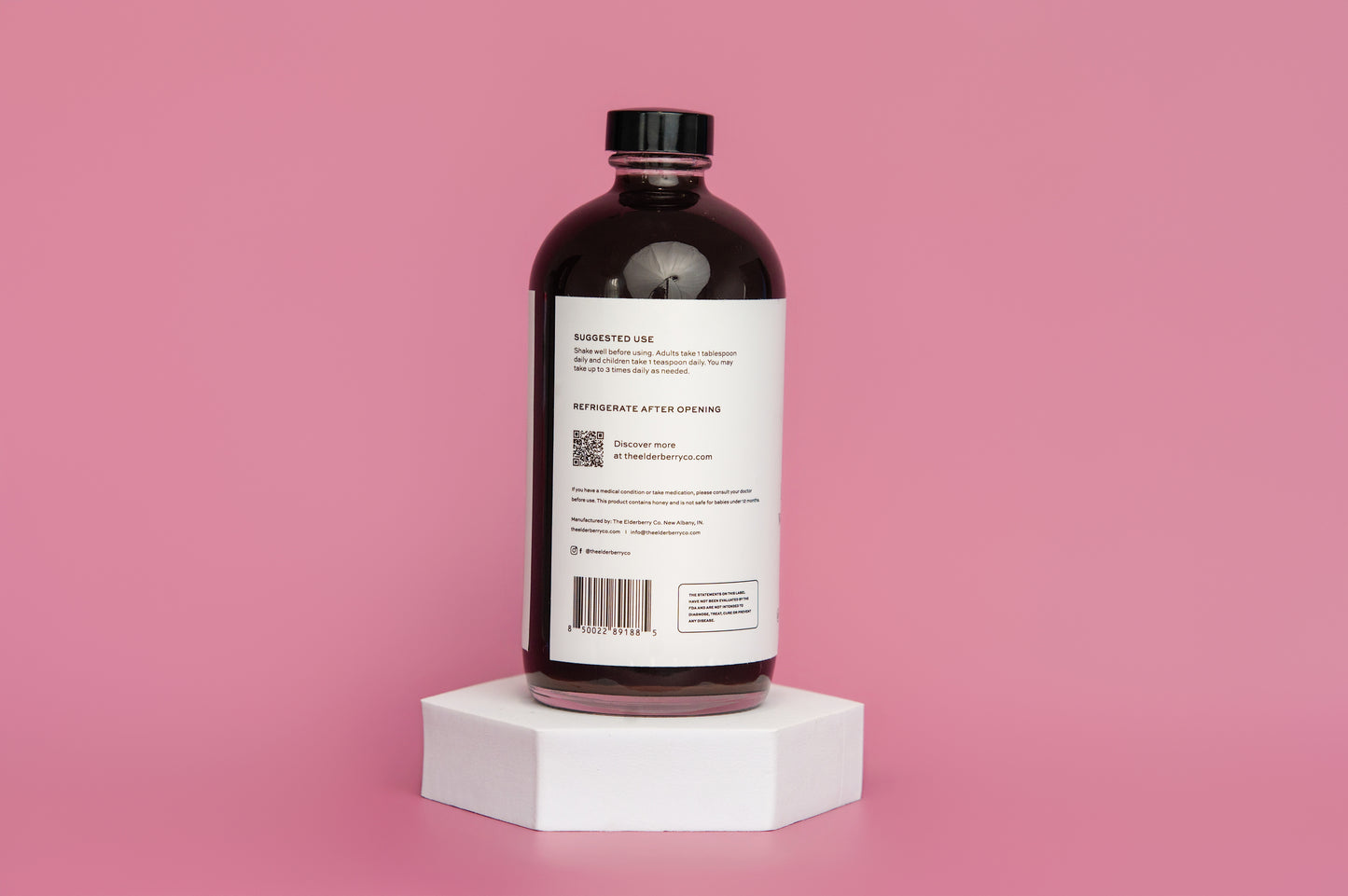 Shelf Stable Elderberry Syrup - 16 oz